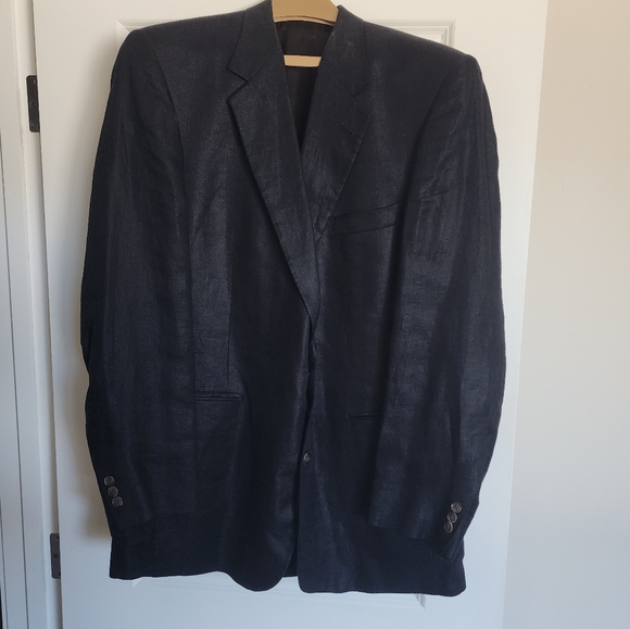 Men's Brooks Brothers Linen Sport Coat Size 43L - Picture 1 of 6